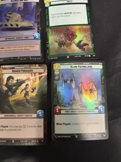 Star Wars: Unlimited Spark of Rebellion Pursue the Lead Foil/Holo 6-Card Lot - Image 4