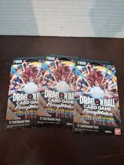 Bandai Dragon Ball Super Card Game Dual Evolution Sleeved Booster (Lot of 3) - Image 3