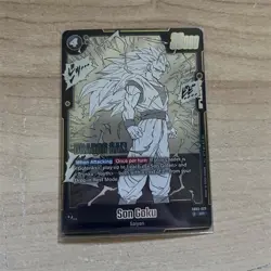 Bandai Son Goku SB02-023 SR Holofoil Dragon Ball Super Card Manga Booster 02 - Image 1