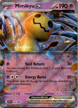 Mimikyu ex Promo SV: Scarlet & Violet Promo Cards 004 NM - Image 1