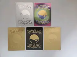 Special Delivery Pikachu Promo Gold Foil (Fan Art) (3). 5 Total Cards. - Image 2