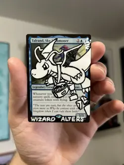 1:1 Pokemon/Magic the Gathering Alter! Dragonite x Tarland Sky Summoner - Image 1