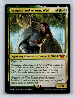 Tales of Middle-earth #287 Aragorn and Arwen, Wed - Image 1