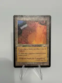 Wizards of the Coast City of Traitors Exodus Regular Rare Land 143/143 - Image 1