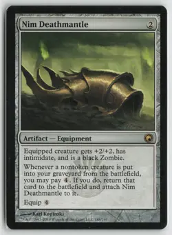 Nim Deathmantle Lightly Played 188 Scars of Mirrodin Magic: The Gathering - Image 1