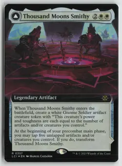 Thousand Moons Smithy (Extended Art) LP Foil The Lost Caverns of Ixalan MTG - Image 1