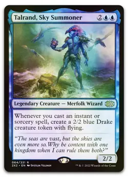 Talrand, Sky Summoner #64 (Foil) (NM) Double Masters 2022 2X2 Magic MTG - Image 1