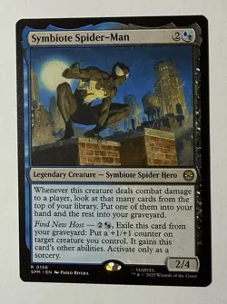 x1 Symbiote Spider-Man R MTG Marvel's Spider-Man M/NM, English - Image 1