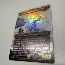 X1 foil borderless Terra, Magical Adept 0323 FIN - Image 1