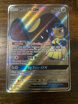 Mawile GX 227/236 FULL ART ULTRA RARE SM Unified Minds Pokemon HOLO NM 2019 - Image 1