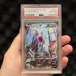 PSA 10 Mewtwo V SR SA 074/071 S10b Pokemon GO 2022 Pokemon Card Japanese #74 - Image 1