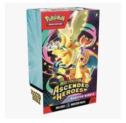 NEW/FACTORY SEALED Pokemon Ascended Heroes Booster Bundle 6 Packs - Image 1