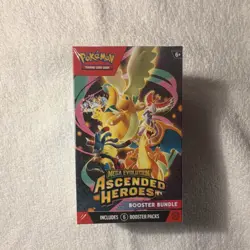 NEW/FACTORY SEALED Pokemon Ascended Heroes Booster Bundle 6 Packs - Image 2
