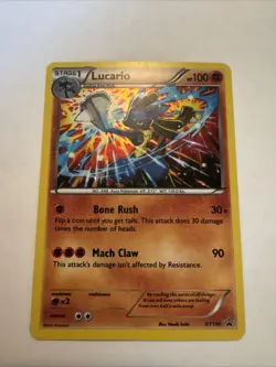 Lucario - Holo - XY140 Black Star Promo - Pokemon TCG - 2016 - Image 1