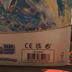 Pokemon Silver Tempest 3 Pack blister Manaphy Promo w/ Pikachu Coin - Image 3