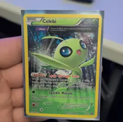 Pokemon Celebi Promo Holo Ability XY Set XY93 Basic 2015 70 HP - Image 1