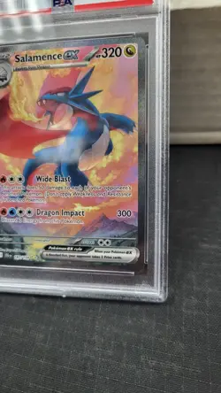 2025 SALAMENCE EX SIR ILLUSTRATION RARE JOURNEY TOGETHER POKEMON PSA 10 #187 - Image 3