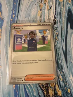 Amarys Prismatic Evolutions Pokemon TCG Card 093/131 Near Mint Condition - Image 1