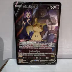 Pokemon Mimikyu V Full Art Ultra Rare Holo TG16 Brilliant Stars 160 HP Psychic - Image 1