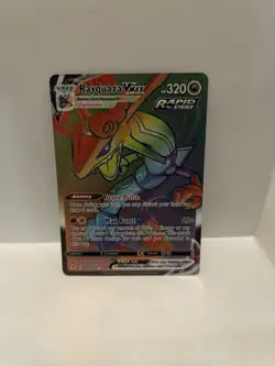 Rayquaza VMAX (Secret) 217/203 SWSH07: Evolving Skies Holo Pokemon TCG - Image 1
