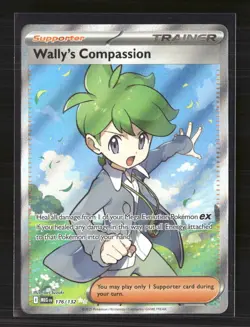 Pokemon 2025 Mega Evolution Wally's Compassion FA #176/132 - Image 1