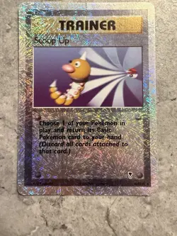 Pokemon Legendary Collection 2002 Scoop Up 104/110 Reverse Holo Trainer Rare - Image 1