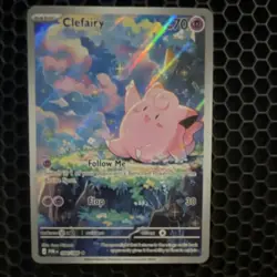 Clefairy 202/193 SV2: Paldea Evolved Illustration Rare Full Art Holo English - Image 1