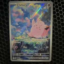 Clefairy 202/193 SV2: Paldea Evolved Illustration Rare Full Art Holo English - Image 3