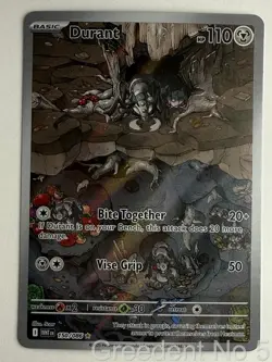 Durant 150/086 Illustration Rare White Flare Pokemon Lightly Played - Image 1