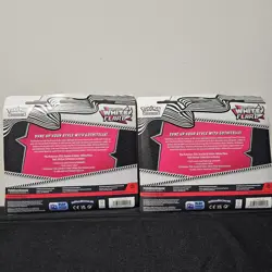 Pokemon TCG White Flare Tech Sticker X2 - New Factory Sealed - Image 2