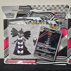 Pokemon TCG White Flare Tech Sticker X2 - New Factory Sealed - Image 3