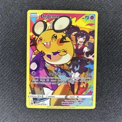 Pokemon TCG Dedenne TG07/TG30 Swsh09 Brilliant Stars TG Holo Ultra Rare HP70 - Image 1