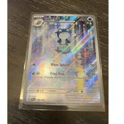 The Pokemon Company Poliwhirl 176/165 SV151 Illustration Rare Holo English 90 HP - Image 1