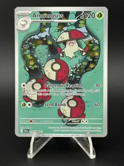 Amoonguss 096/086 Holo Illustration Rare Black Bolt Pokemon English NM - Image 1