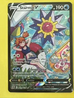 Starmie V TG13/TG30 SWSH10 Astral Radiance TG Full Art Holo Ultra Rare - Image 2