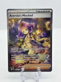Acerola's Mischief 183/132 SIR - Pokemon TCG ME01: Mega Evolution - NM - Image 1