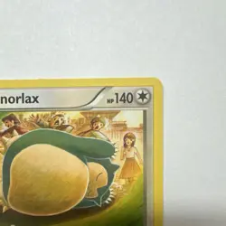 Pokemon Snorlax Rare 77/124 Fates Collide 2016 Basic 140 HP Tomokazu Komiya - Image 2