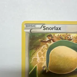 Pokemon Snorlax Rare 77/124 Fates Collide 2016 Basic 140 HP Tomokazu Komiya - Image 5