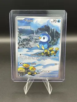 Piplup 098/094 - Illustration Rare - Pokemon TCG: Phantasmal Flames - NM - Image 1