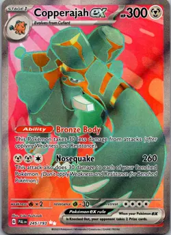 Copperajah ex 245/193 Ultra Rare Paldea Evolved Pokemon Near Mint - Image 1