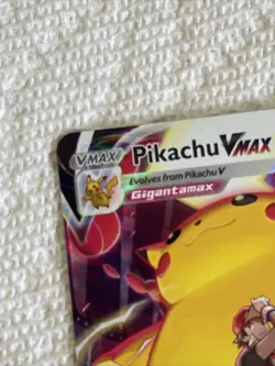 Pokemon TCG Pikachu VMAX SWSH062 Promo Holo 310 HP G-Max Volt Tackle - Image 5