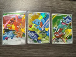 Pokemon First Partner Illustration MEP Bulbasaur Charmander Squirtle Piplup - Image 2