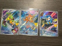 Pokemon First Partner Illustration MEP Bulbasaur Charmander Squirtle Piplup - Image 3