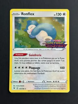 Carte Pokemon - JCC - Ronflex (Holo) - Voltage Eclatant - 131/185 - FR - Neuf - Image 1
