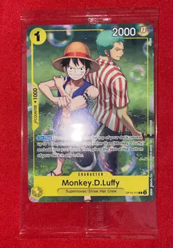 One Piece Monkey.D.Luffy OP10-111 + Roronoa Zoro OP10-113 Promo English SEALED - Image 5