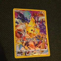 Pikachu (Secret) 160/159 Crown Zenith Secret Rare Full Art Holo Pokemon Eng - Image 1