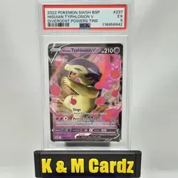 Pokemon - Typhlosion v - #237 - Graded PSA 5 - Image 1