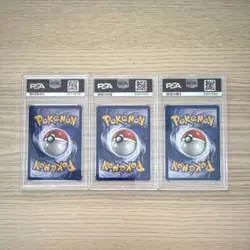 PSA 9 1999 Pokemon German Holo Lot: Bulbasaur Ivysaur Venusaur (see description) - Image 2