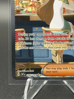 Pokemon TCG: Jasmine's Gaze 245/191 Sv08: Surging Sparks Holo - Image 5