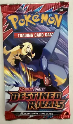 POKEMON DESTINED RIVALS SINGLE X1 BOOSTER PACK SEALED NEW - Image 1